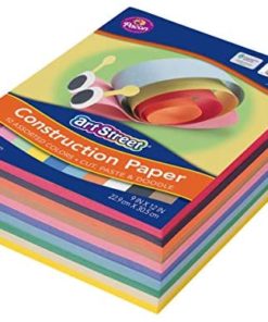 Art Street Lightweight Construction Paper, 10 Assorted Colors, 9