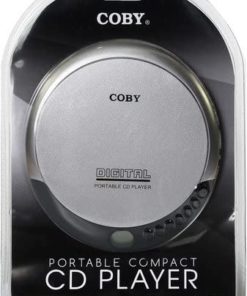 Coby Portable Compact CD Player (Silver)