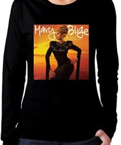 Mary J Blige My Life Fashion Women Long Sleeve T-Shirts Sleeved Tops