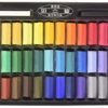 Non Toxic Mungyo Soft Pastel Set of 48 Assorted Colors Square Chalk
