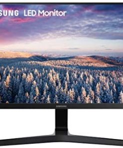 Samsung Business SR35 Series 24 inch IPS Panel 1080p 75Hz 5 ms Response time Ultra-Thin Bezel Design Computer Monitor for Business with VGA and HDMI (S24R356FHN), Black